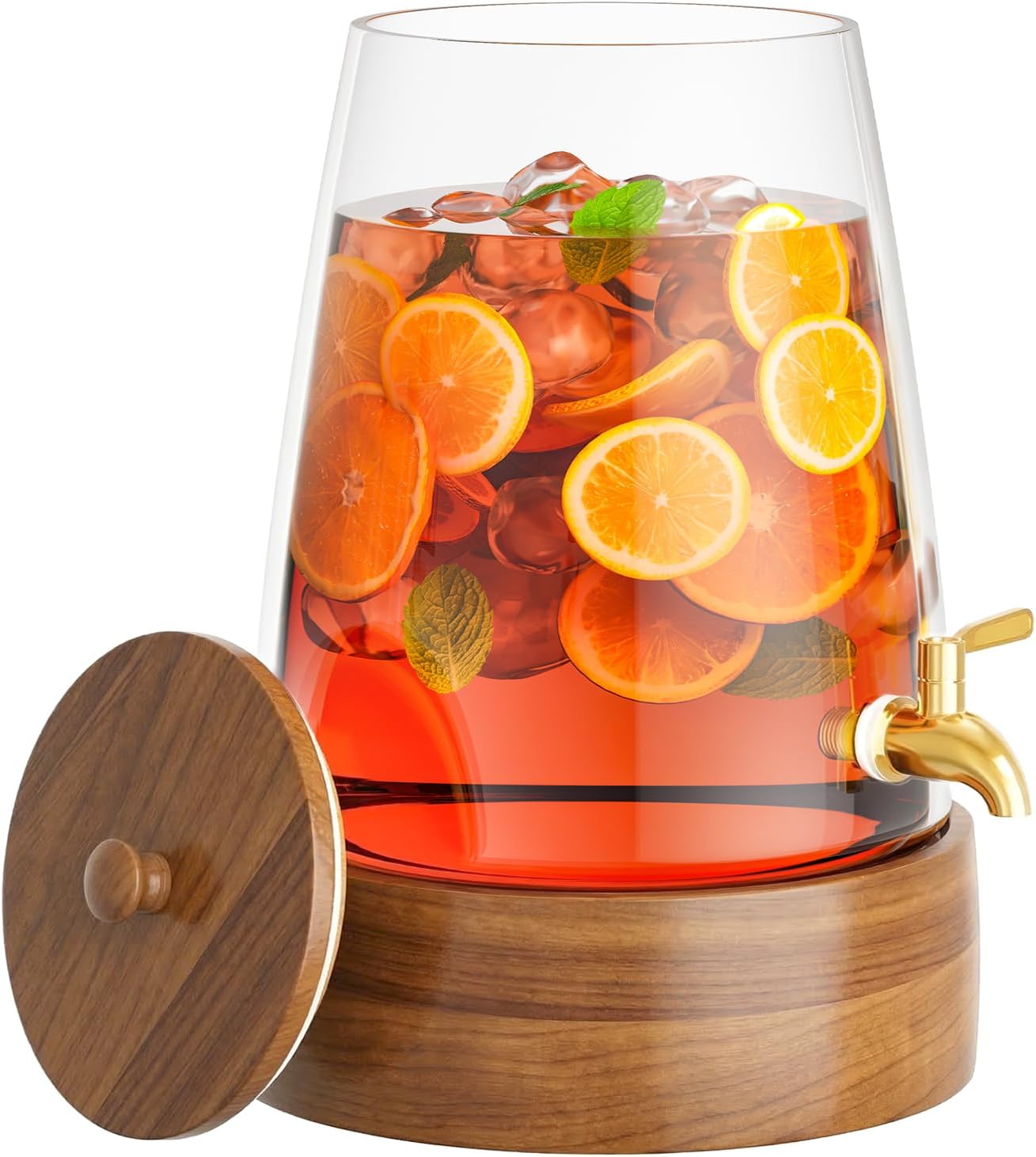 Dispensador bebidas vidrio 2gal espita antifugas