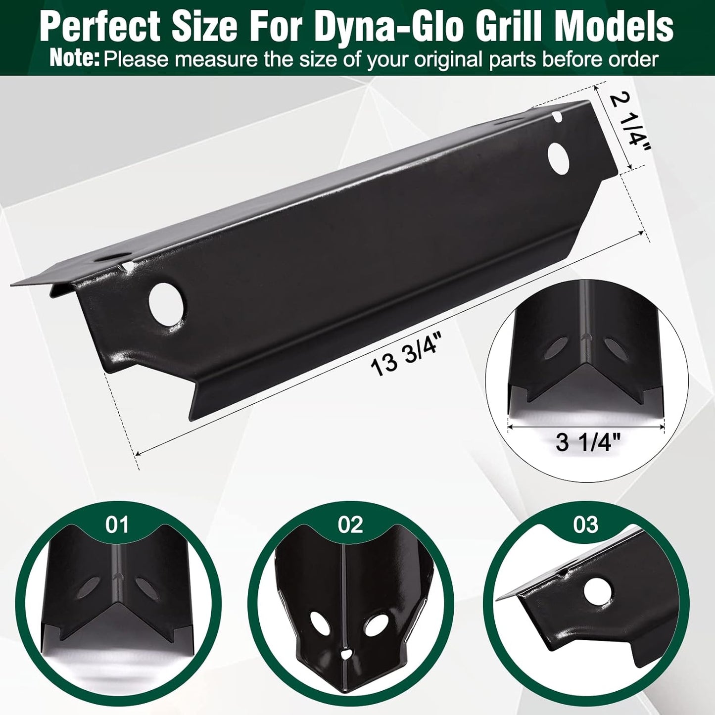 Repuesto parrilla Dyna-Glo DGC310BNP-D 3 quemadores