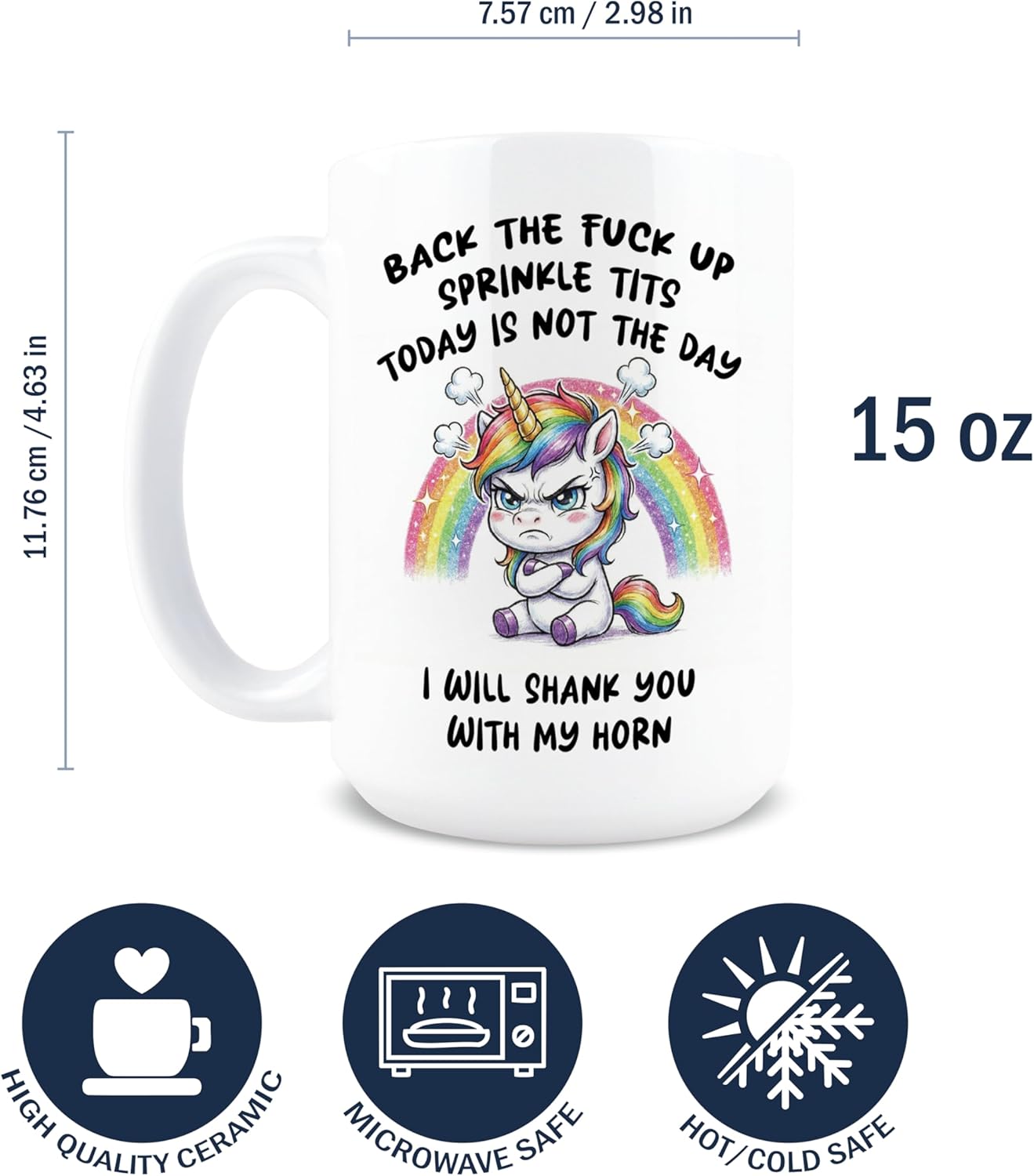Taza de café con texto en inglés Hogg