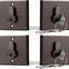 2 Cerrojos Doble Cilindro Bronce Puertas Interior Exterior
