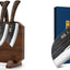 Set 8 Cuchillos Carne Acero Inox Forjado a Mano Chef 6.5pulg
