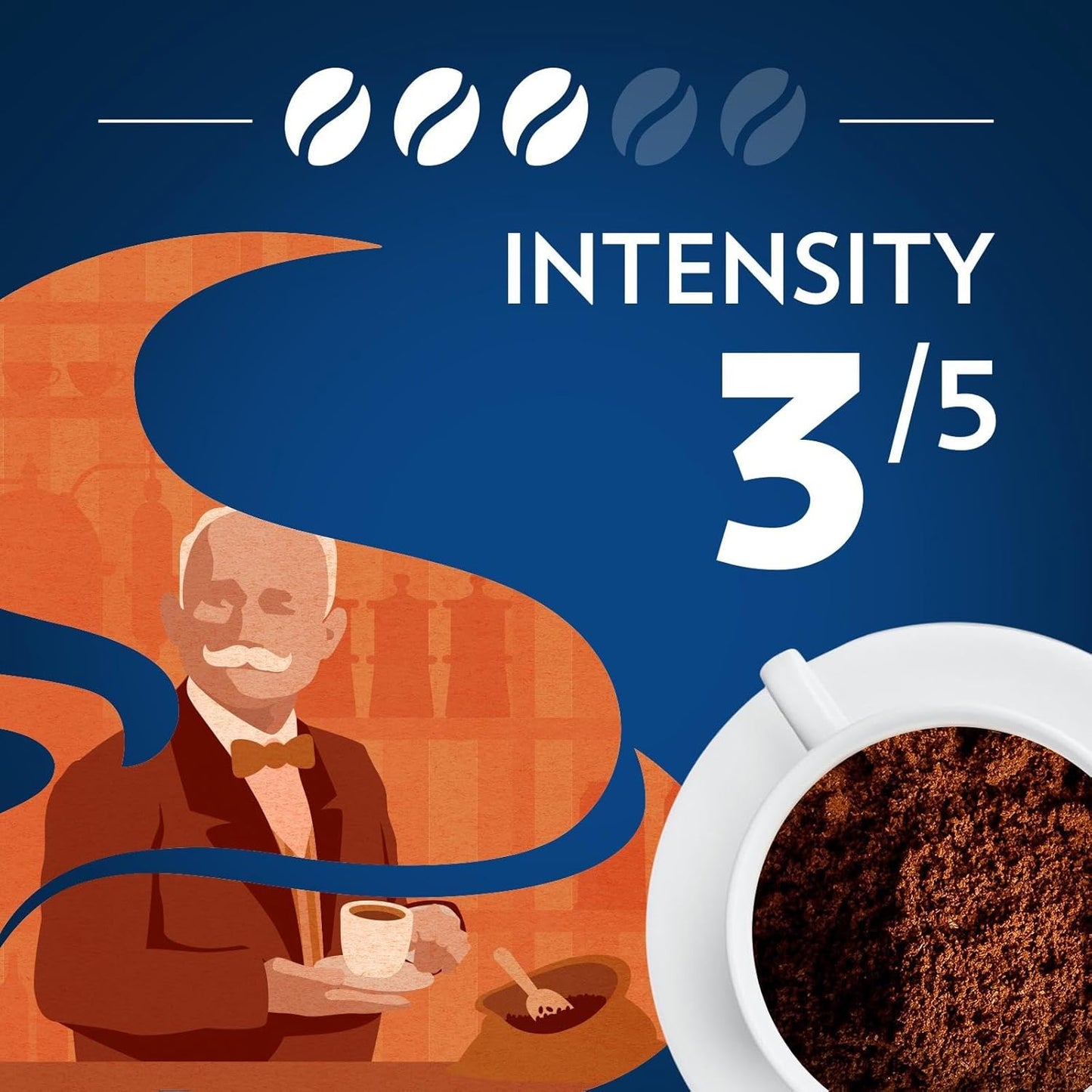 Café molido Lavazza House Blend Perfetto 6 bolsas de 12 oz tostado medio cuerpo completo