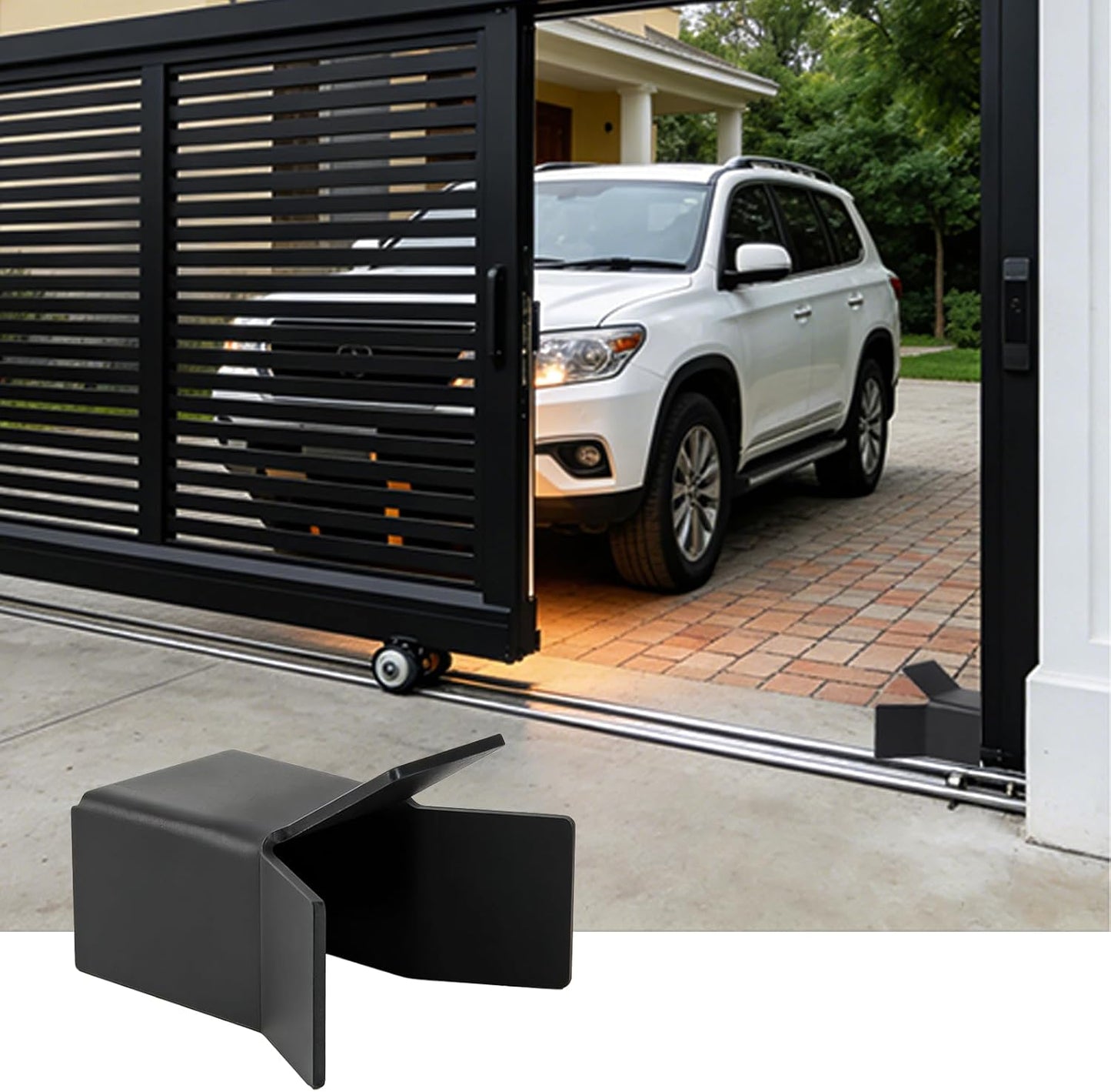 Retenedor puerta deslizante acero 2pulg universal