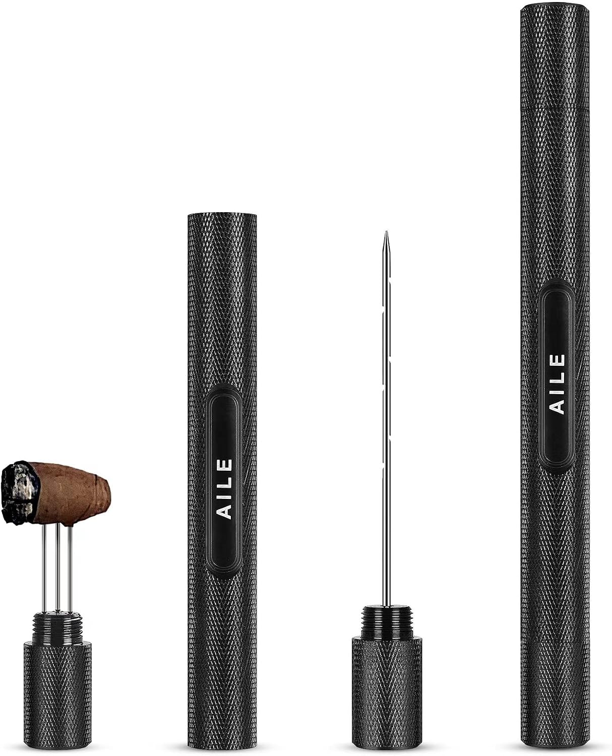 Potenciador de puros portátil negro