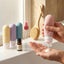 Kit 16 Botellas Viaje Silicona A prueba Fugas Tocador Morado
