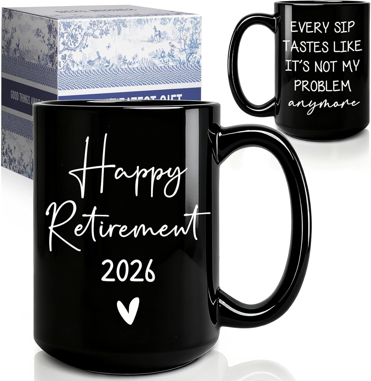 Taza de jubilación regalo para hombres y mujeres 2026