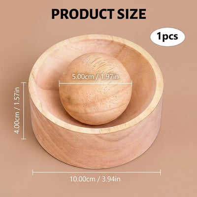 Máquina de albóndigas de madera para cocineros caseros