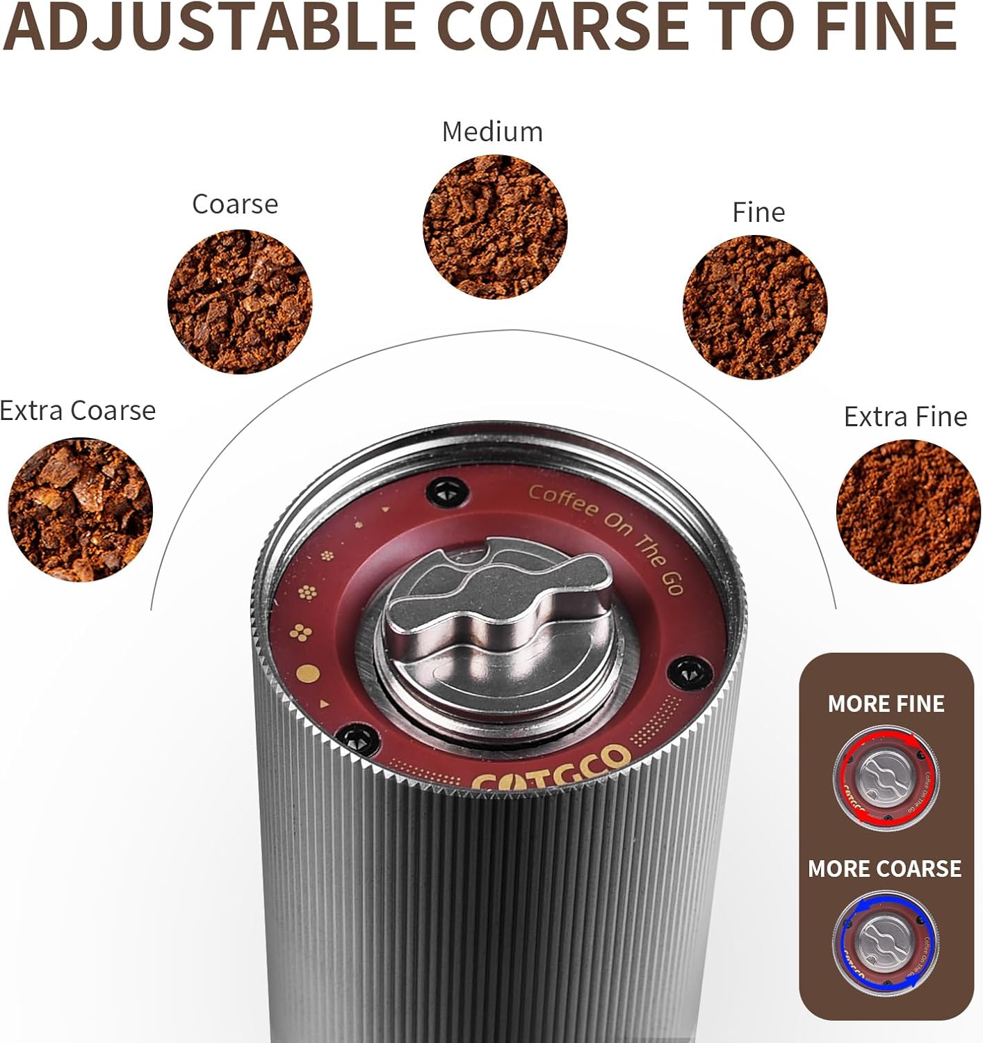 Molinillo de café eléctrico silencioso USB