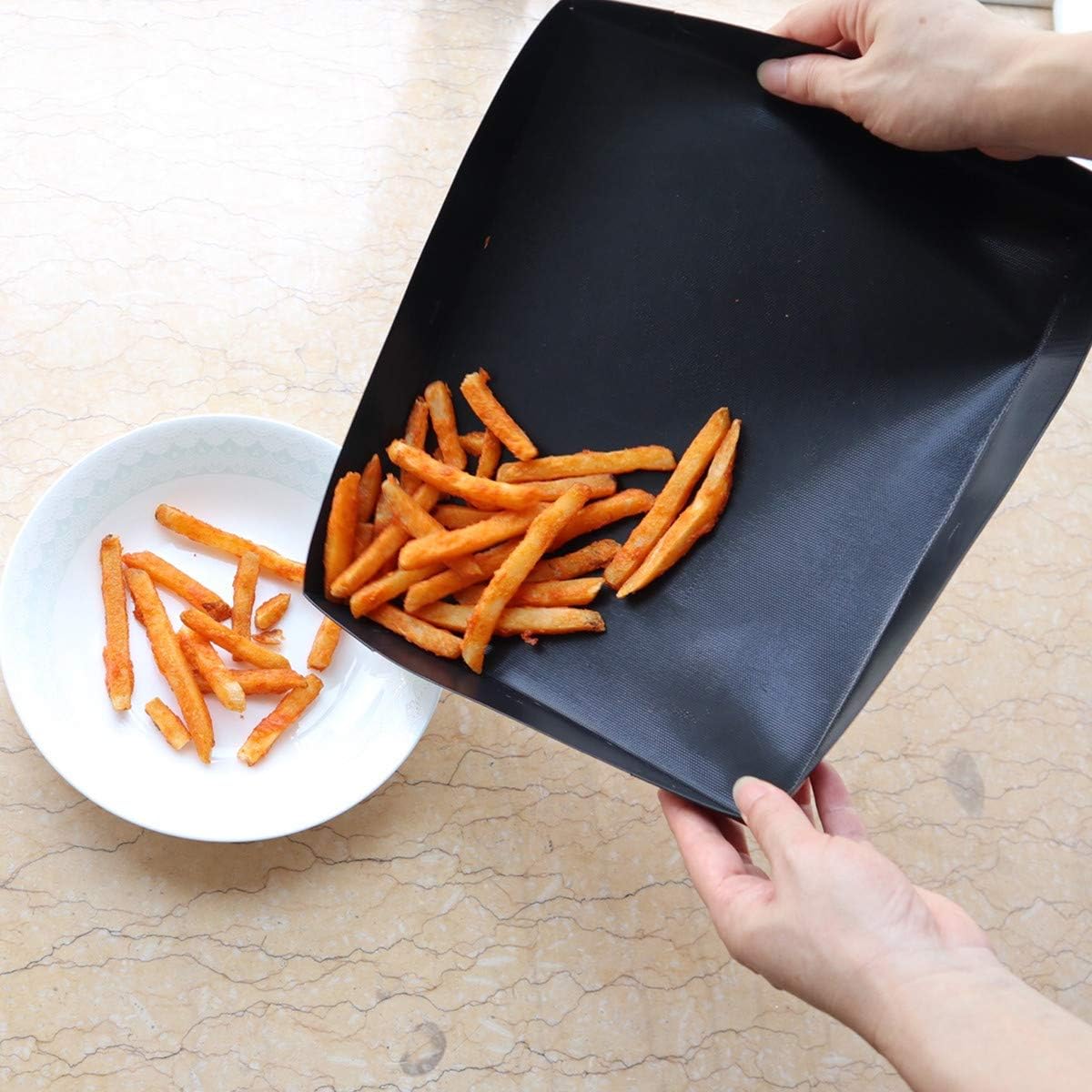 Cesta cocina antiadherente PTFE para hornear papas fritas y pan