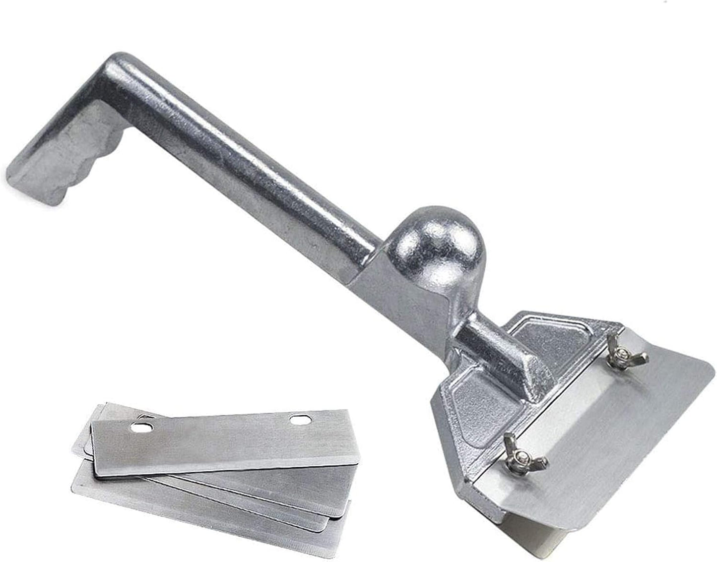 Juego raspador parrilla 5 cuchillas accesorios limpieza