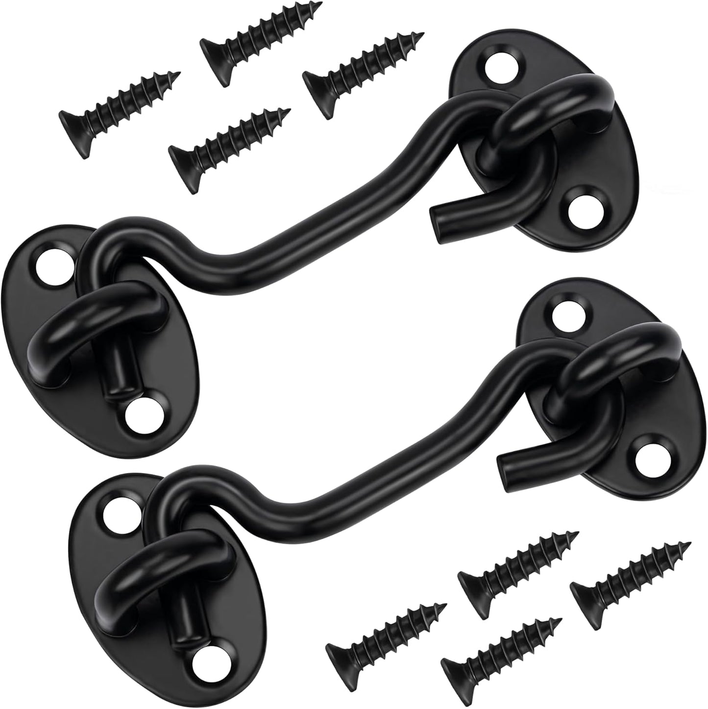 2 Pestillos Acero Inox Resistentes Oxido Para Puerta Corredera