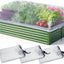 3 Pzas Redes Jardín 4.9x2.3x1.4ft Malla Ultrafina HDPE