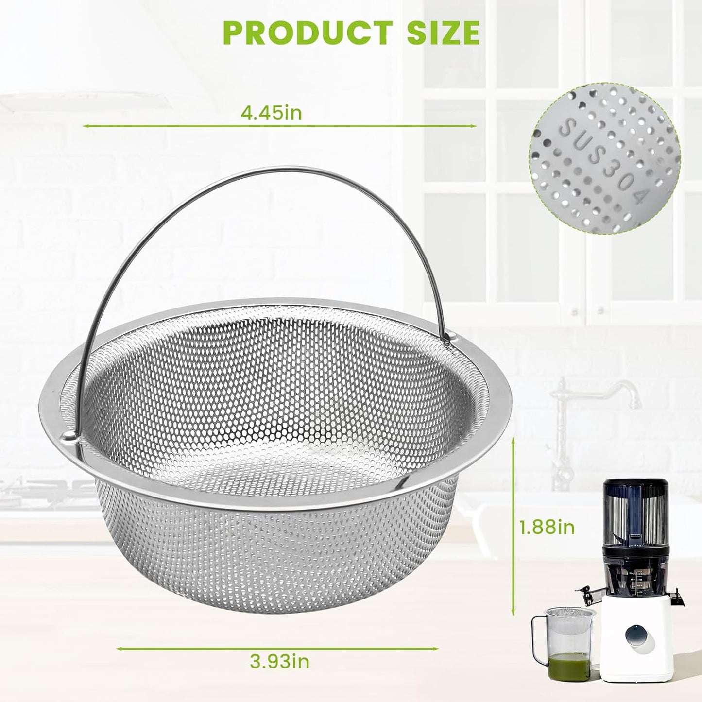 Colador pulpa exprimidor Nama J2 con mango