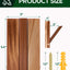 Ganchos madera plegables decorativos para hogar 2 pzas