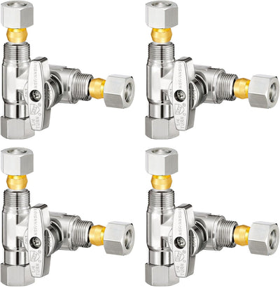 Válvula parada 3/8pulg conector T lavavajillas grifo 4 pzas