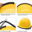Pack 10 Protectores Casco Hombres Borde 39.3pulg Negro