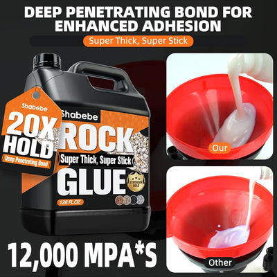 Adhesivo para piedra y gravilla 22oz rápido y duradero jardín