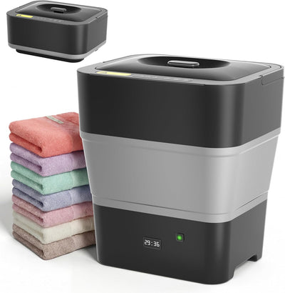 Calentador toallas plegable 30L baño spa fragrancia temporizador