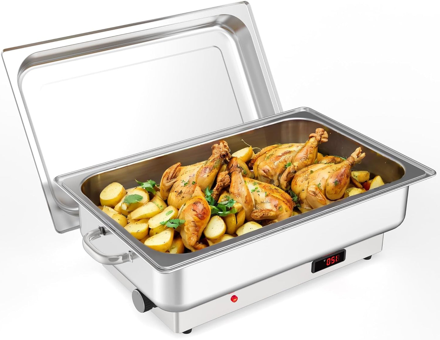 Platos para chafing Garvee de 9 QT, 1 pack