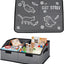 Cesta juguetes gato con tapa divisor 19pulg 600D