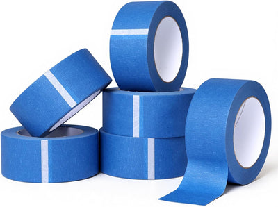 Cinta pintor 2pulg azul 6 rollos 55yd