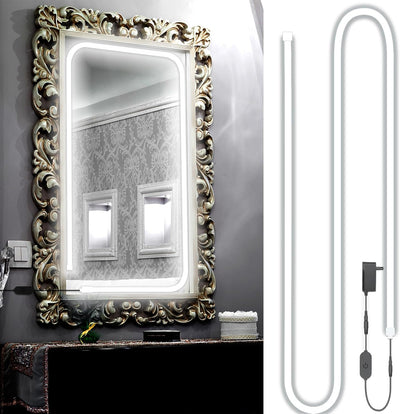 Luces LED espejo maquillaje estilo Hollywood 10ft 6000K