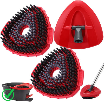 Cabezal cepillo giratorio comp O Cedar EasyWring 2 pzas microfibra