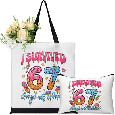 2 Pzas Bolsa Cosméticos Maquillaje Regalo para Mujer