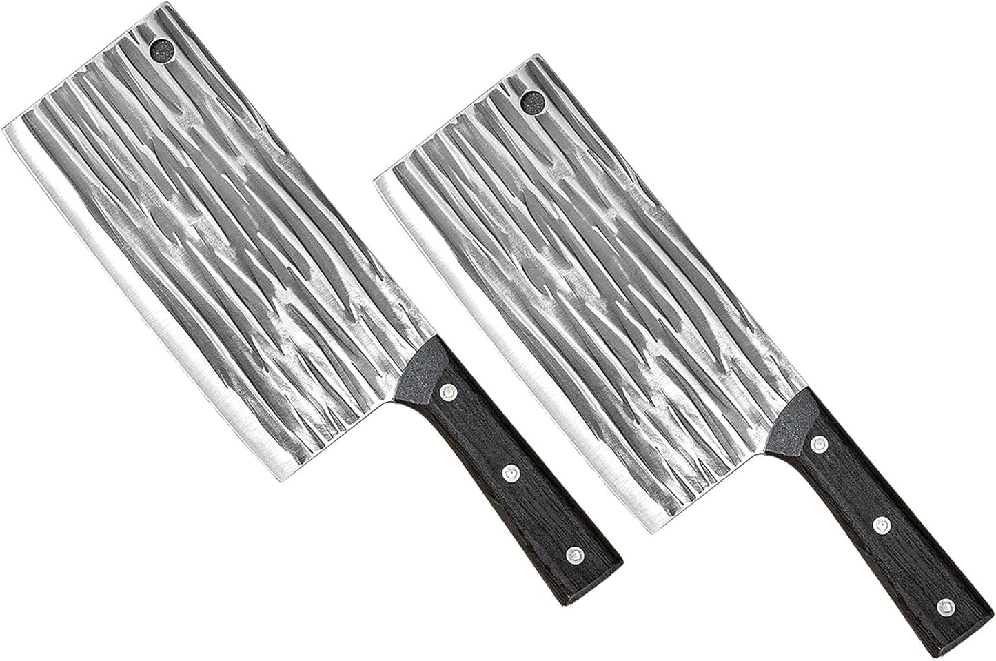 Cuchillo chef acero inox 7.5pulg hoja afilada mango madera