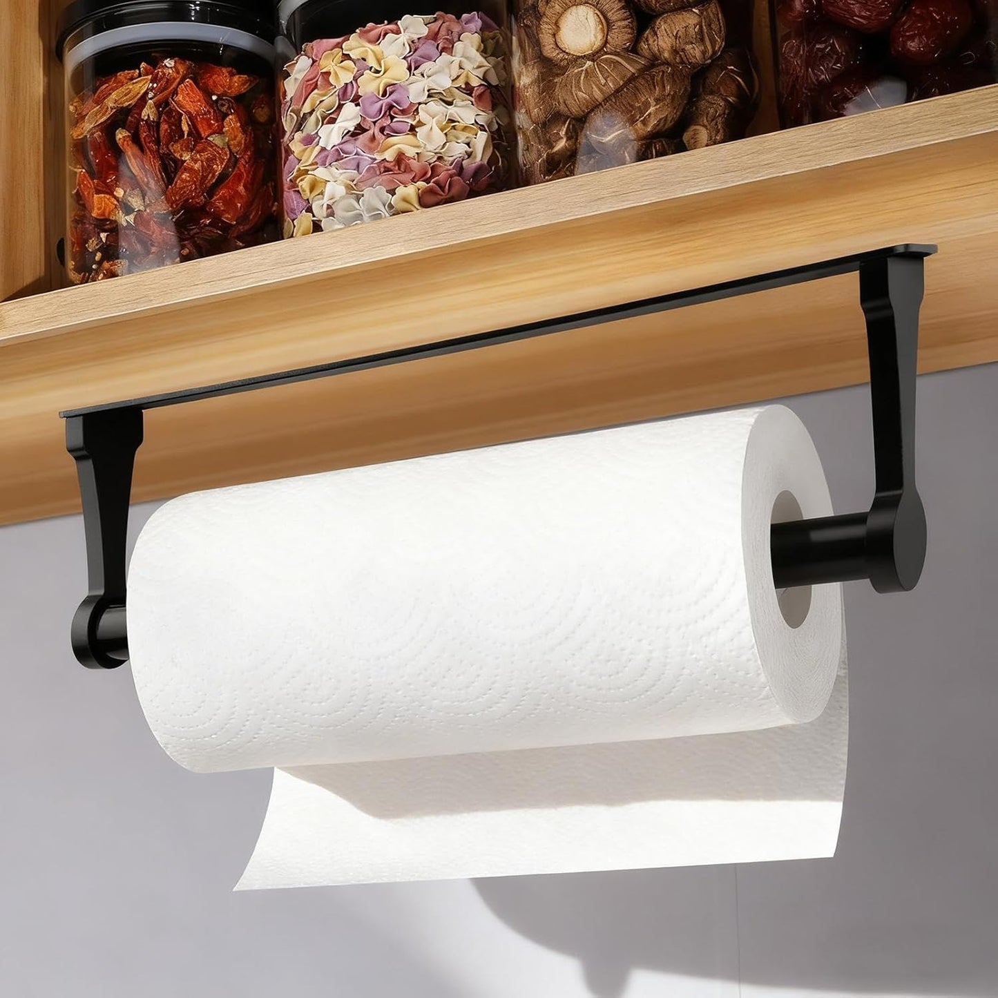 Soporte para toallas de papel con gancho magnético para cocina, baño y sala