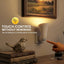 Luz nocturna LED GU10 tactil 360° blanco cálido