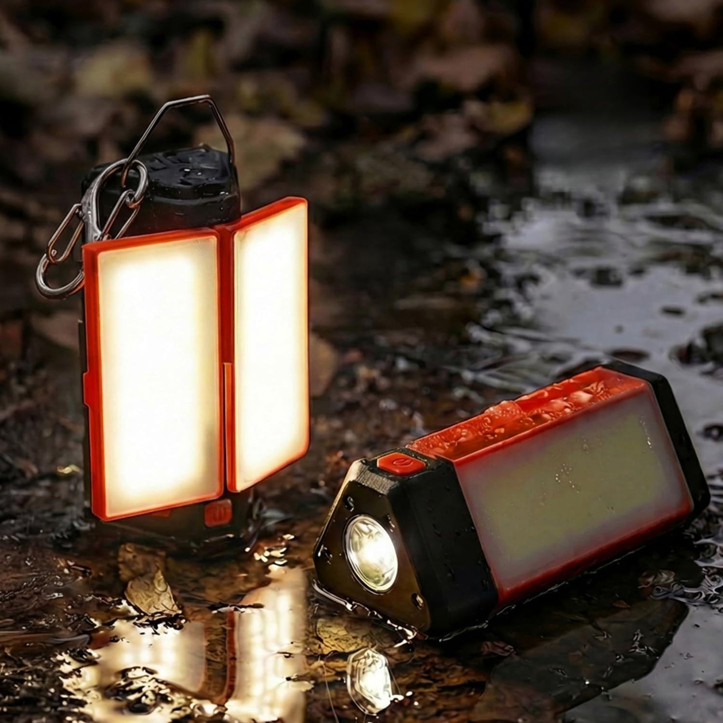 Luz magnética manos libres recargable 1200lm plegable 300°