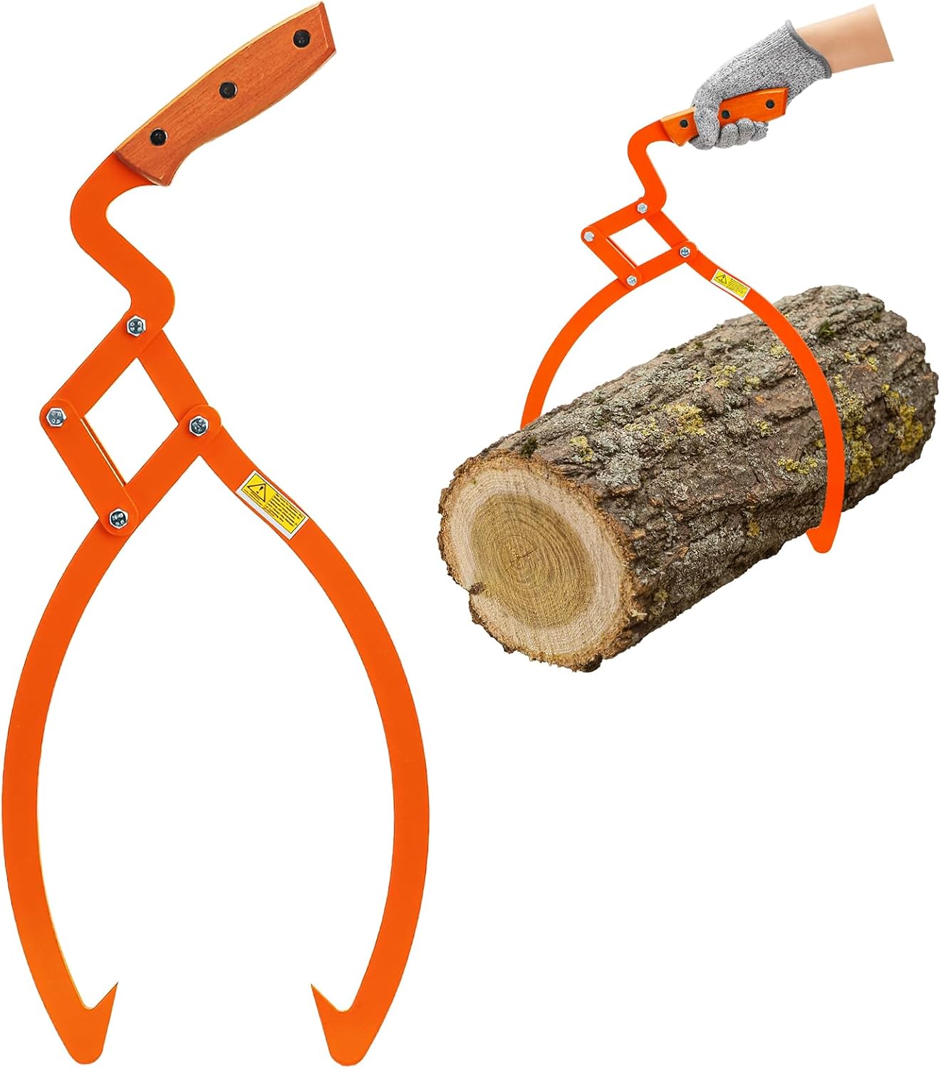 Pinzas tala 20pulg 440lb mango madera antideslizante