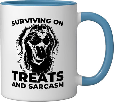 Taza Cerámica Entrenador Mascotas Azul/Blanco