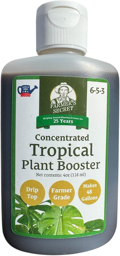 Potenciador tropical para plantas interiores 4oz 48gal