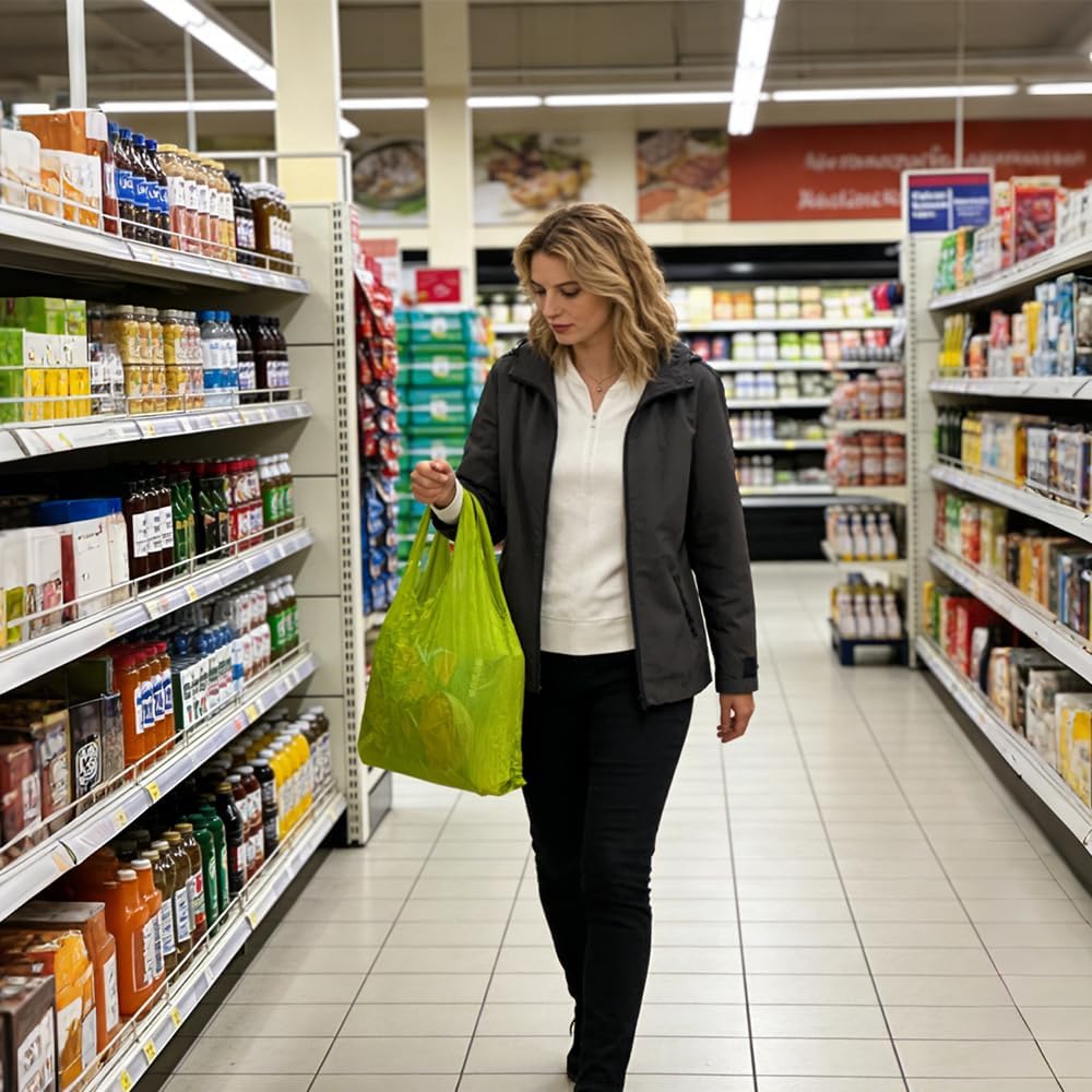 3 Pzas Bolsas Elásticas Plegables para Compras