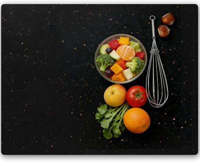 Tabla cortar mármol 16x20pulg cocina queso embutidos