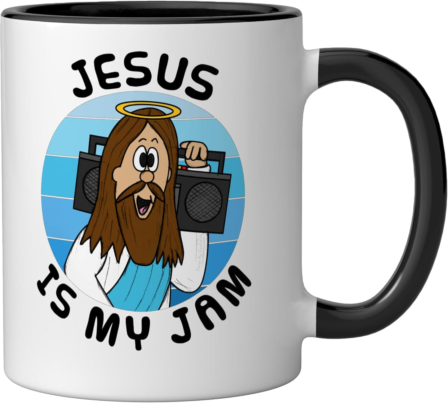 Taza cerámica Jesus Is My Jam para líderes cristianos jovenes
