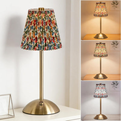 Lámpara mesa inalámbrica LED táctil 3 colores regulable