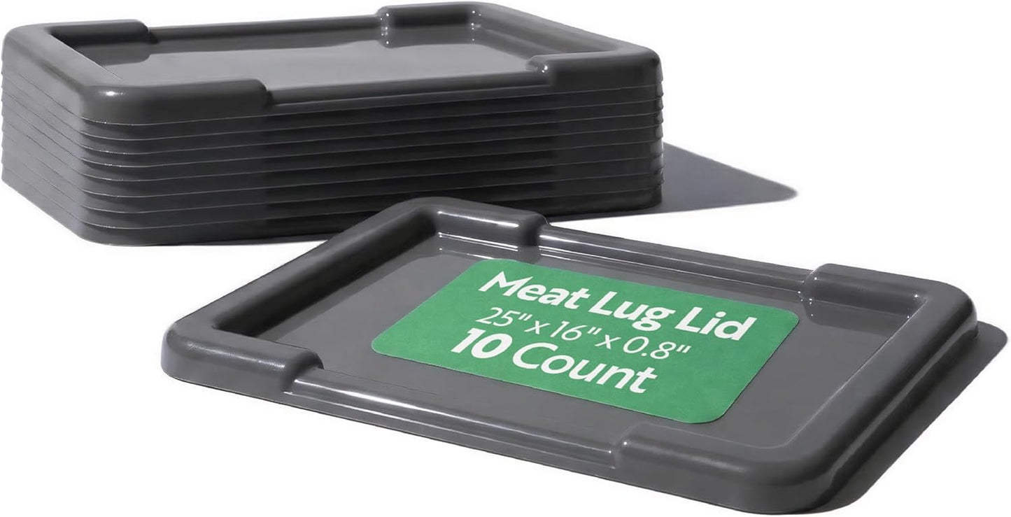 Tapa plástica para caja de mano 25x15.9pulg apilable