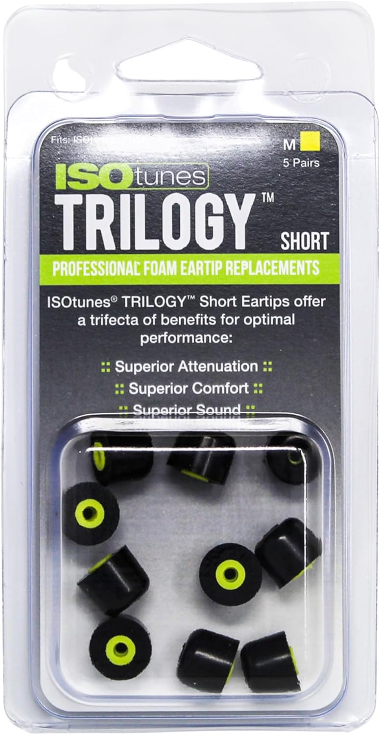 Auriculares repuesto espuma Trilogy con cable set 5 pares