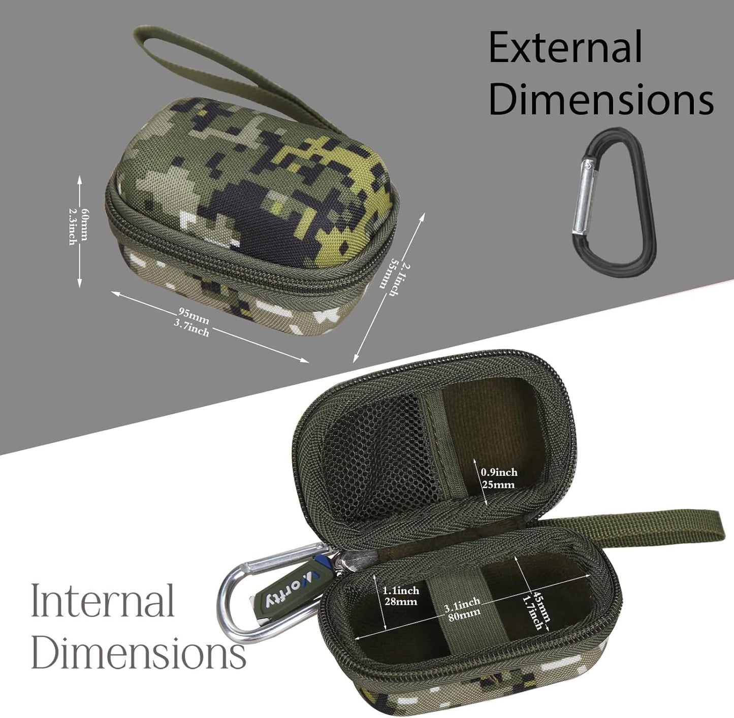 Funda linterna OLIGHT Oclip Ultra/Pro EDC Verde