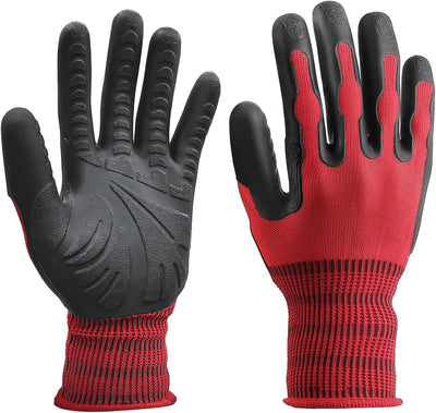 Guantes jardinería TPE grueso antideslizante transpirable