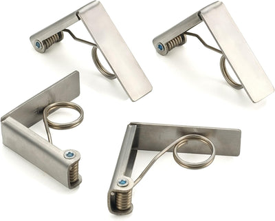 Clips mantel acero inox 2x2.25