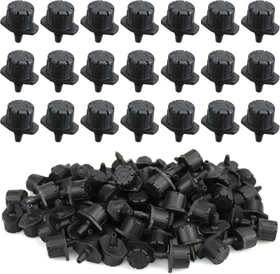 100 Emisores Riego 1/4pulg Microgoteo Ajustables