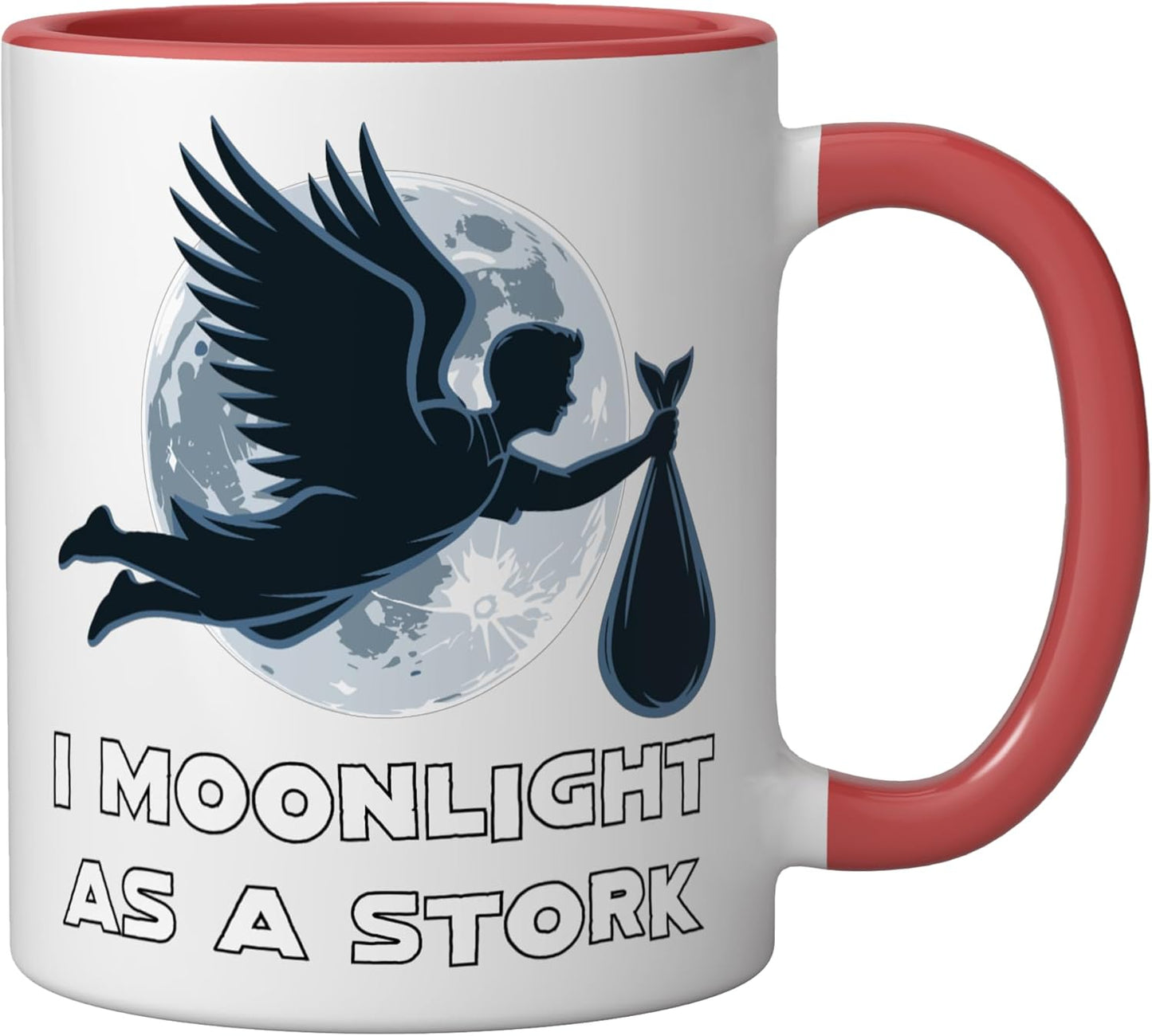 Taza Cerámica OB GYN Red/White Turno Noche
