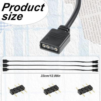 Cable ARGB 5V 3pines adaptador JST 11.8pulg