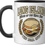 Taza cerámica Long Island Bacen Egg Cheese Sandwich Fan Negro/Blanco