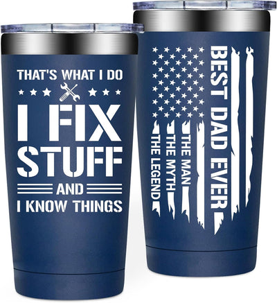 Vaso regalo para papá - Ideal para Navidad, cumpleaños y día del padre