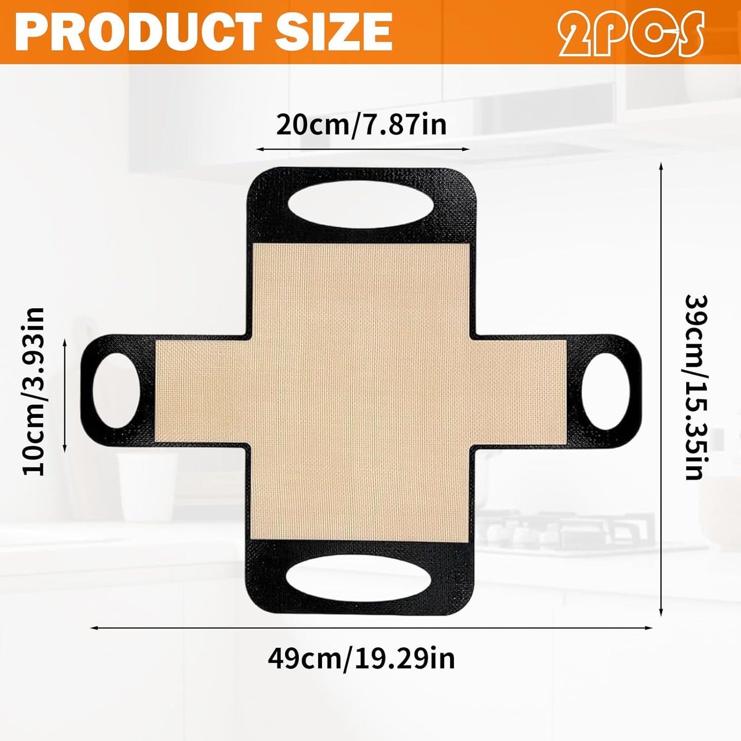 Forros de silicona para pan antiadherentes 9x5 pulgadas